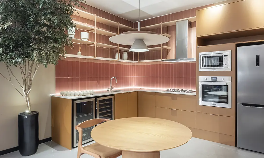 Cozinha planejada compacta