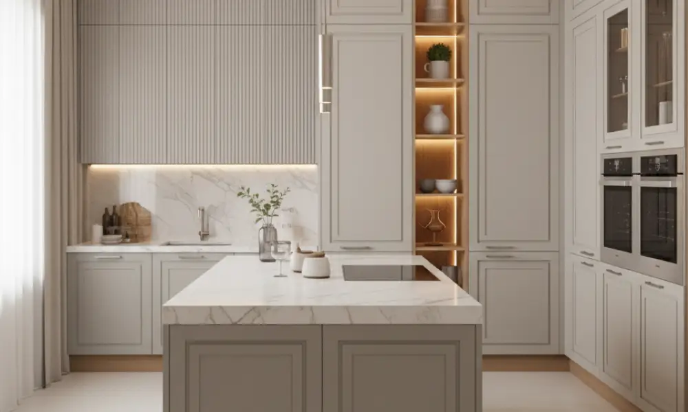 cozinha grega branca