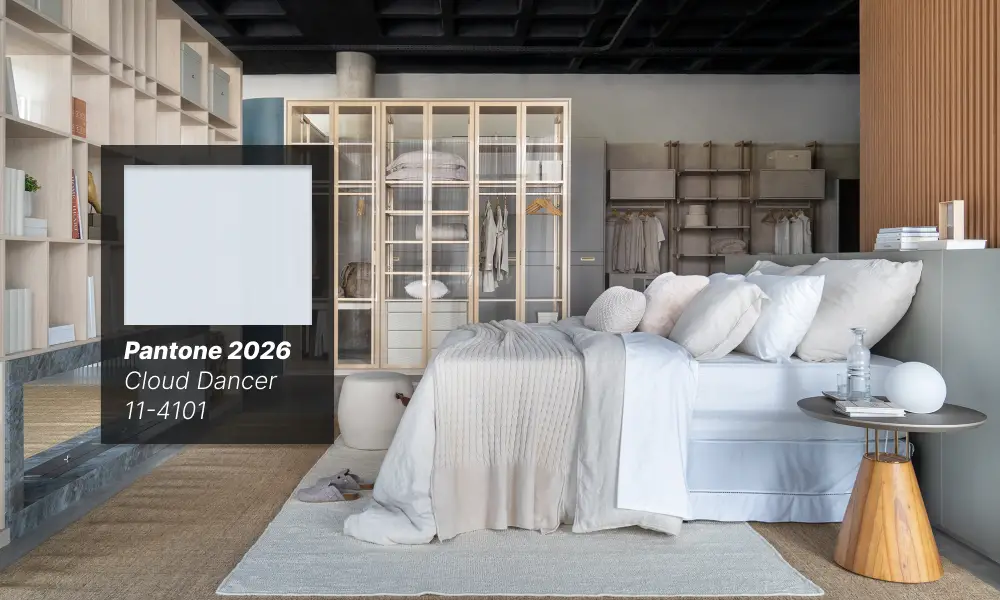 dormitorio planejado pantone