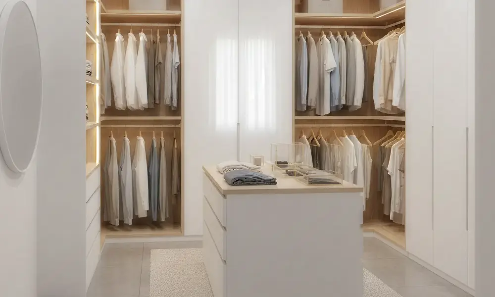 closet clean