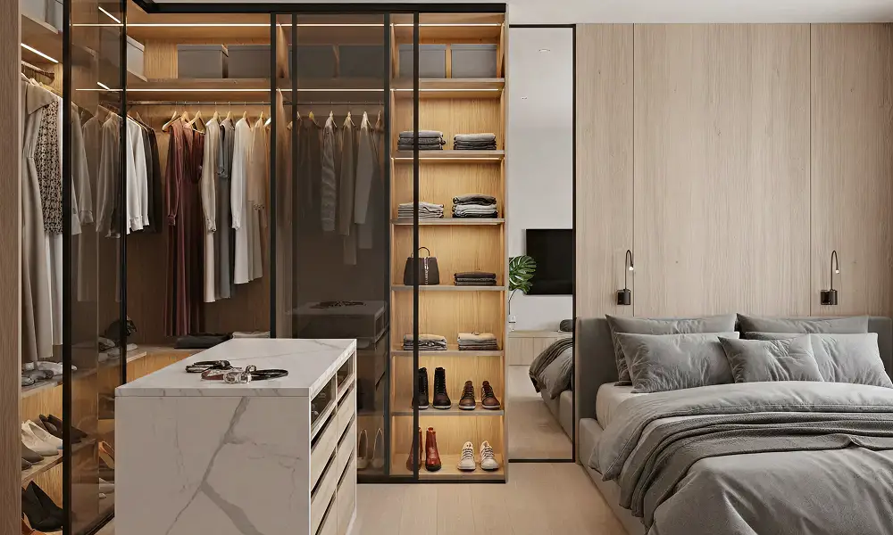 closet dentro do quarto