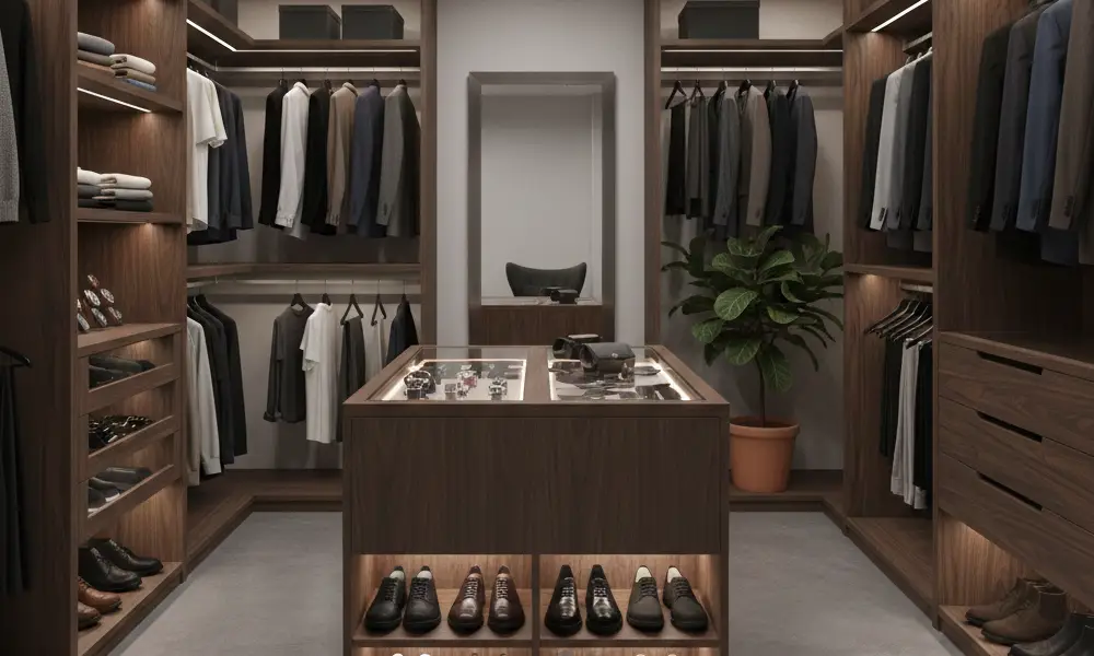 closet masculino