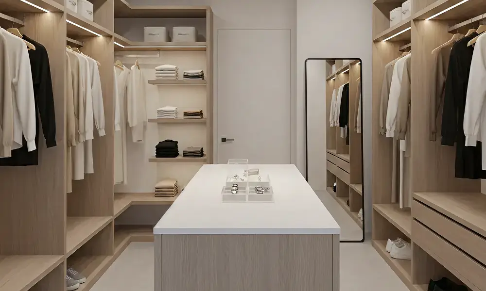 closet minimalista