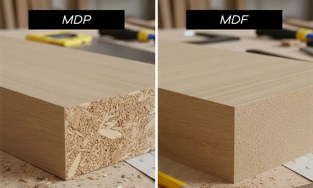 diferença de mdf e mdp